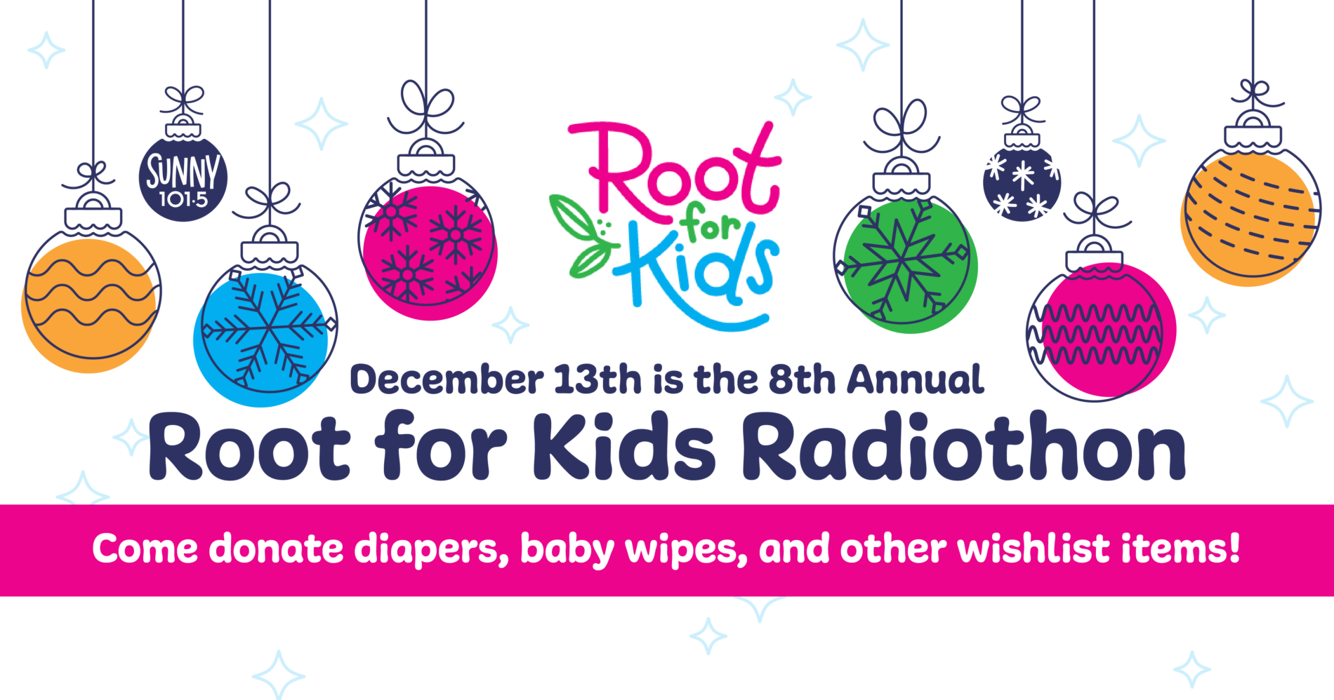 101.5 Sunny Root for Kids Radiothon