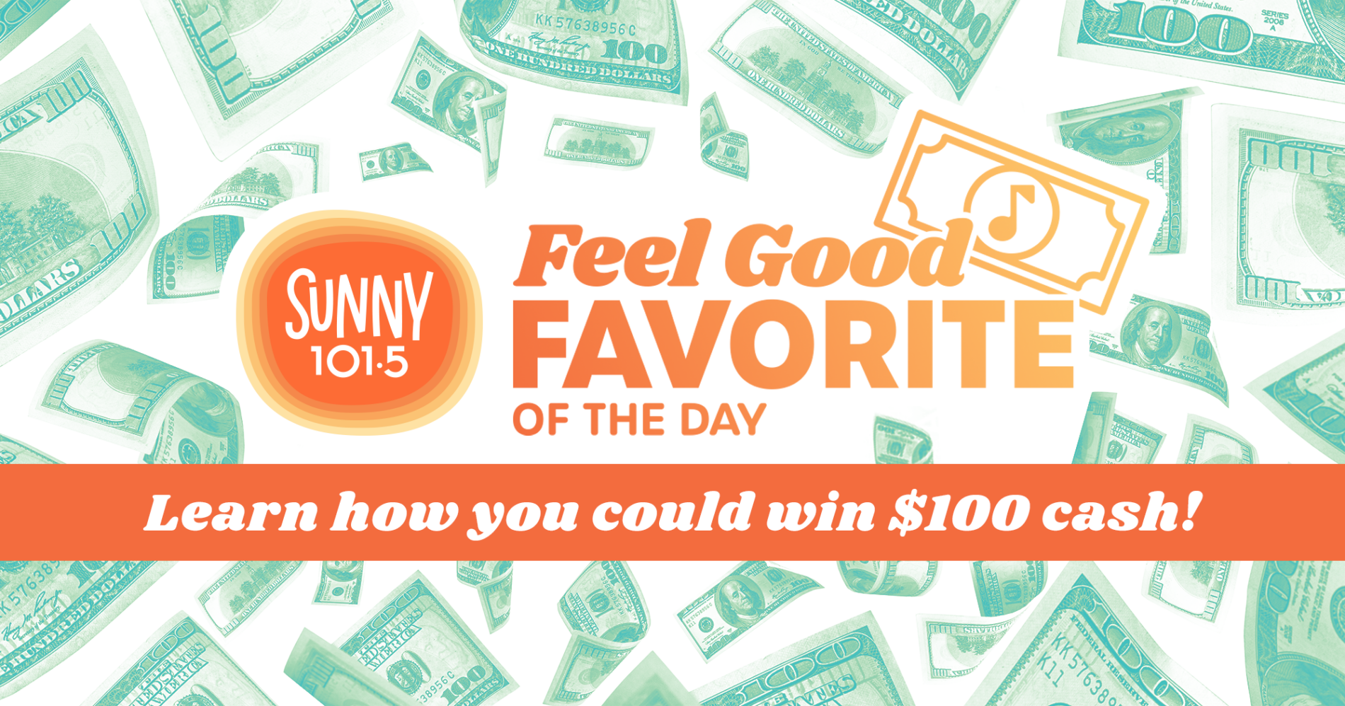 Feel Good Favorite of the Day | Learn how you could win $100 cash!